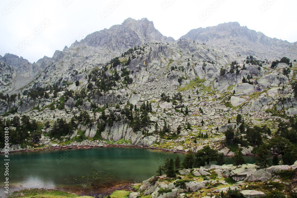 Lakes de San Mauricio National Park, Catalonia, Spain Lakes de San Mauricio National Park, Catalonia, Spain