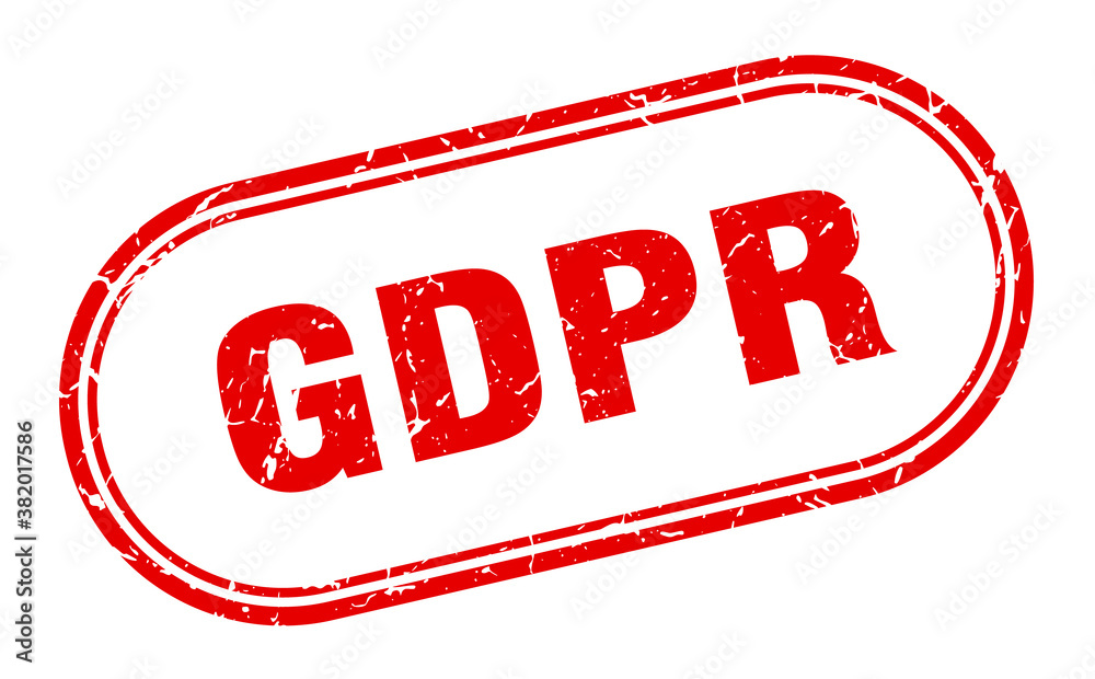 gdpr stamp. rounded grunge textured sign. Label gdpr stamp. rounded grunge textured sign. Label
