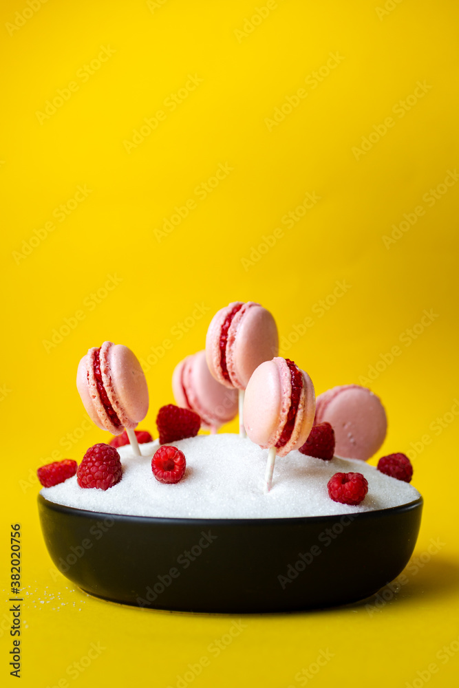 Paletas de macarons