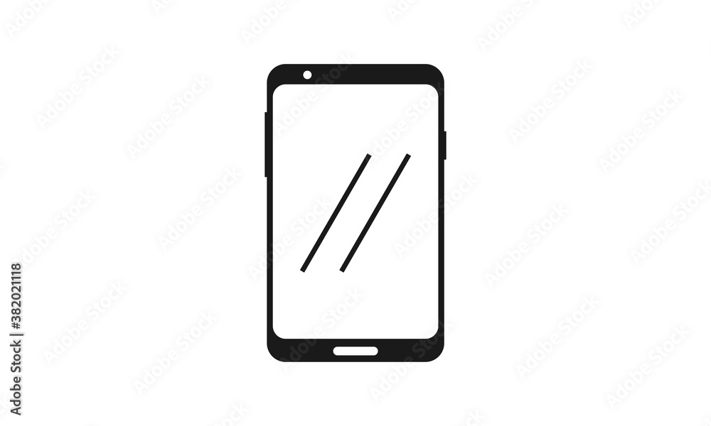 Handphone illustration vector
