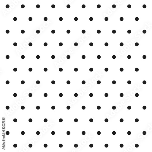 Halloween pattern polka dots. Template background in black and white polka dots . Seamless fabric texture. Vector illustration