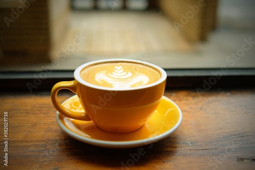 Tasse de café latte