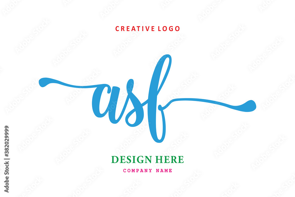 The simple ASF layout logo is easy to understand and authoritative The simple ASF layout logo is easy to understand and authoritative
