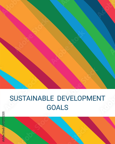 Sustainable Development Goals. Illustration EPS