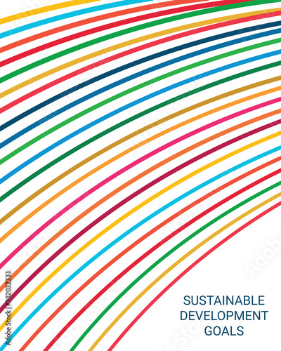 Sustainable Development Goals. Illustration EPS
