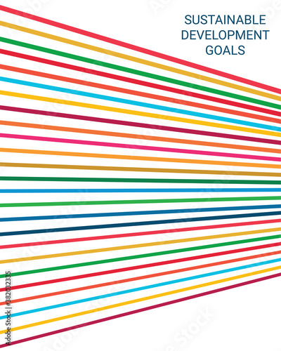 Sustainable Development Goals. Illustration EPS