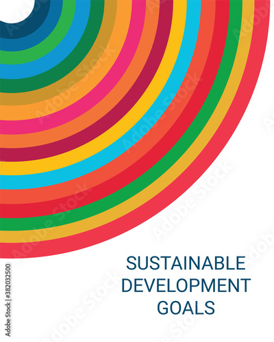 Sustainable Development Goals. Illustration EPS