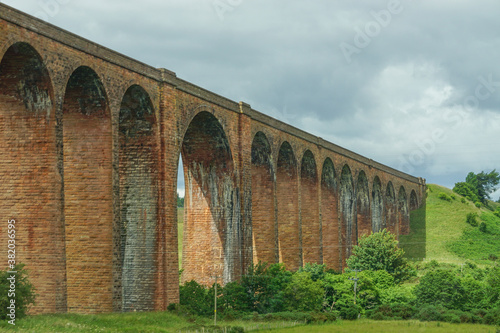 The Nairn Viaduct  1898   aka the Culloden or Clava Viaduct  east of Inverness in the Highlands of Scotland.