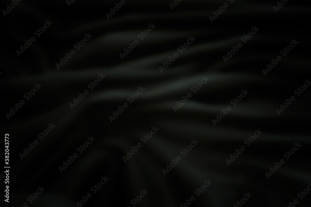 Curved wrinkled black fabric texture Curved wrinkled black fabric texture