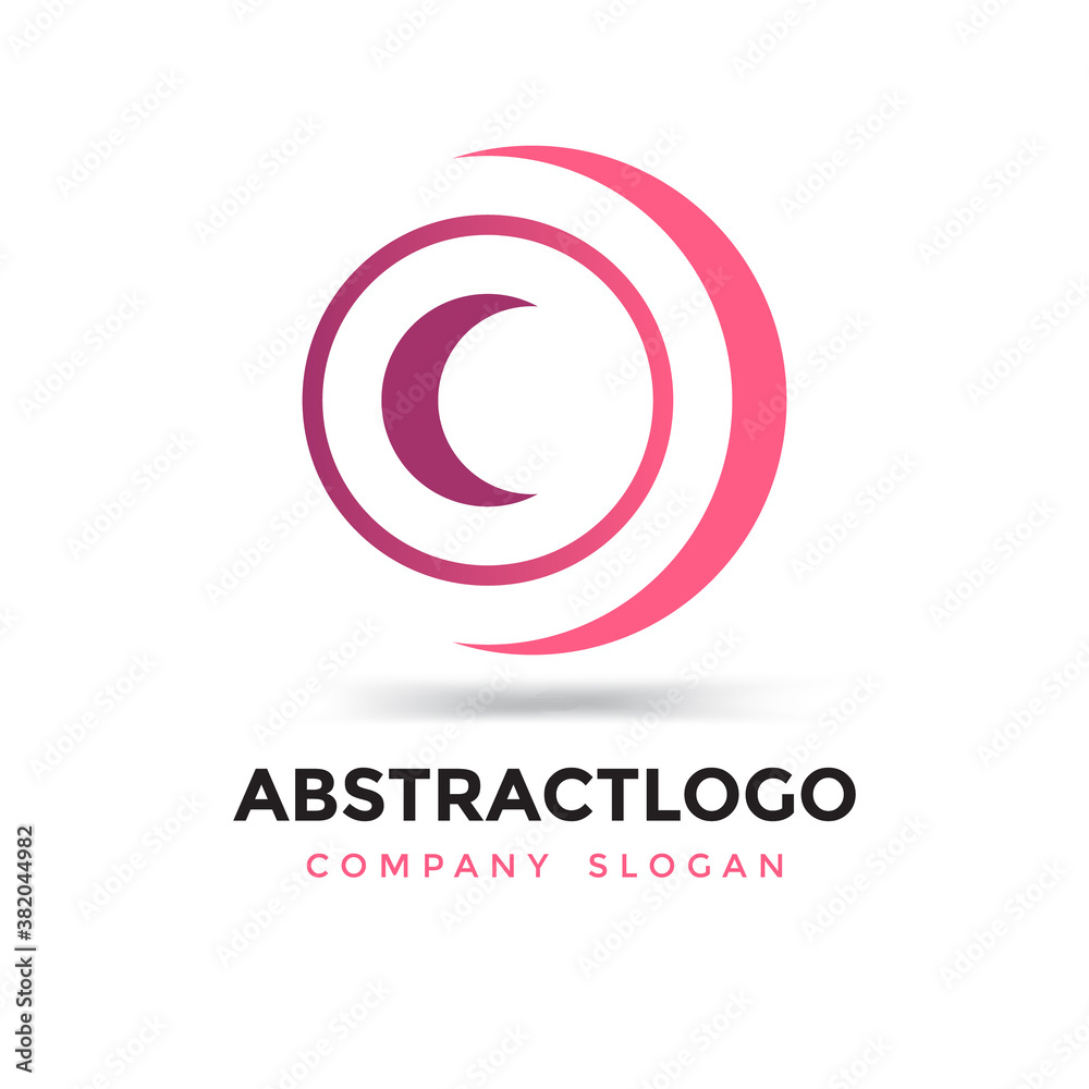 Letter O logo icon design. creative circle, wheel, round template elements template.