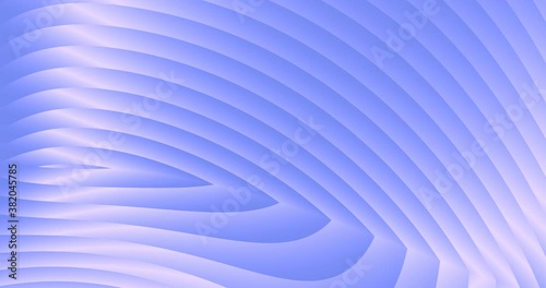 4k 3D animation of rows of colorful yellow stripes. Geometry pattern motion background. 3D - rendering