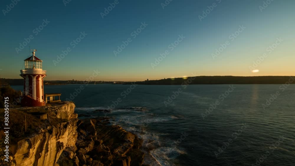 Sunrise time lapse at Hornby Lighthouse, South Head, Sydney Sunrise time lapse at Hornby Lighthouse, South Head, Sydney