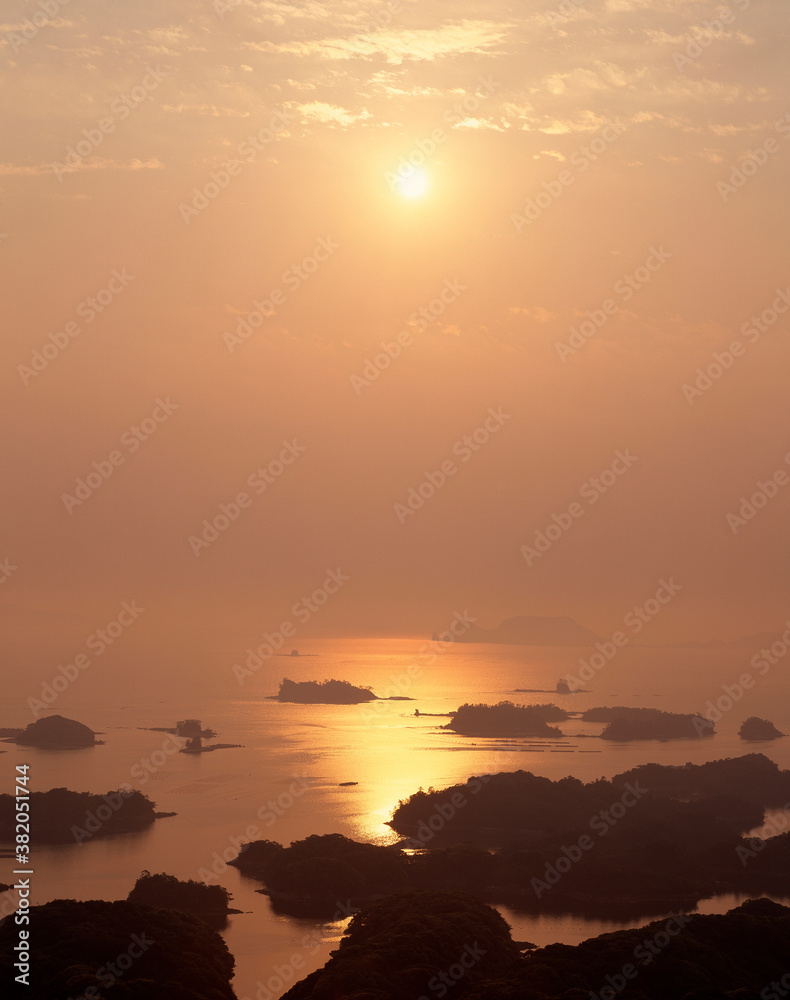 Obraz premium 九十九島 夕景