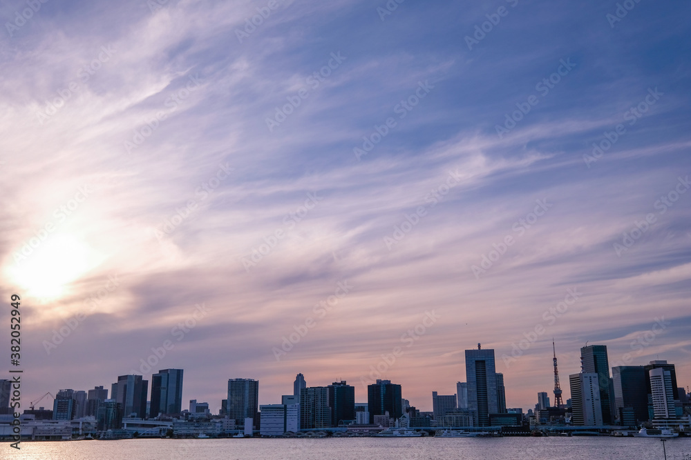 【東京都】晴海ふ頭より夕景【2020】