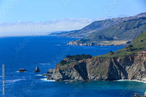 The Big Sur coast, California 