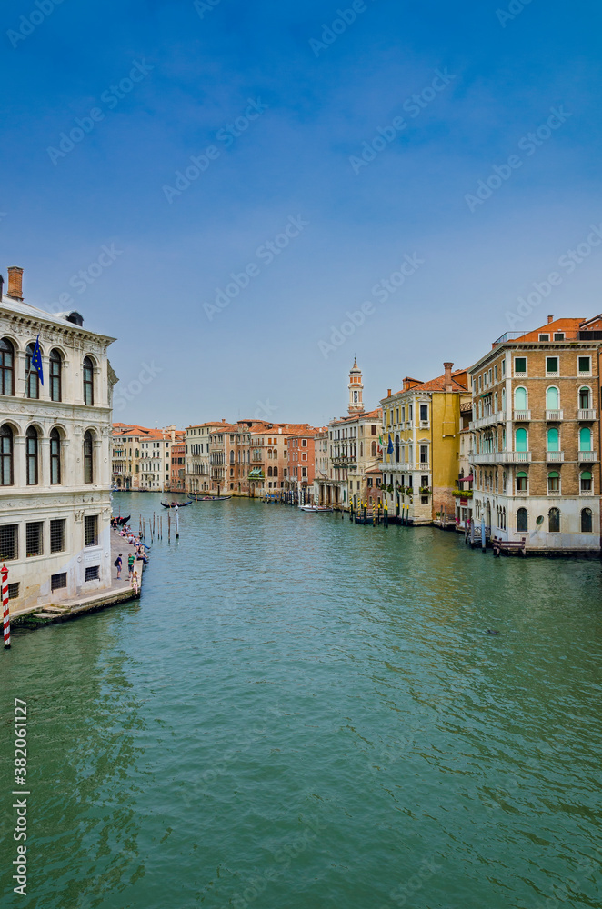 Views of the Grand Canal in Venice