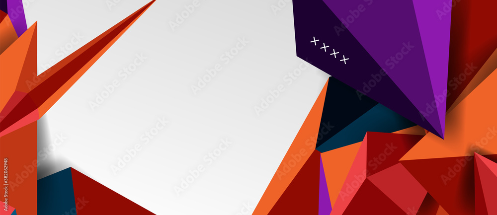 3d low poly abstract shape background vector illustration 3d low poly abstract shape background vector illustration