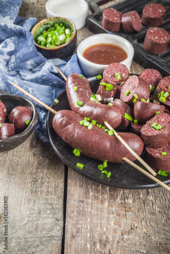 Korean blood sausage soondae photo