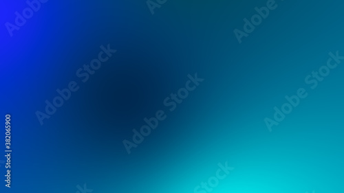 Abstract gradient blue soft color background. Modern horizontal design for mobile app.