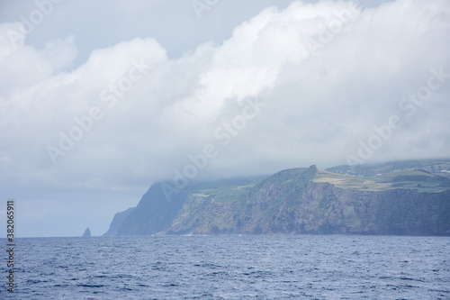 Walk on the Azores archipelago. Discovery of the island of sao jorge, Azores. Velas © seb hovaguimian