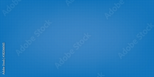 Blueprint digital paper background. Grid vector background