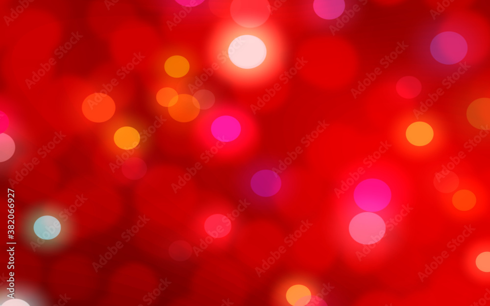 Luxury red  bokeh  blur abstract background with lights for background and wallpaper Christmas,vintage.