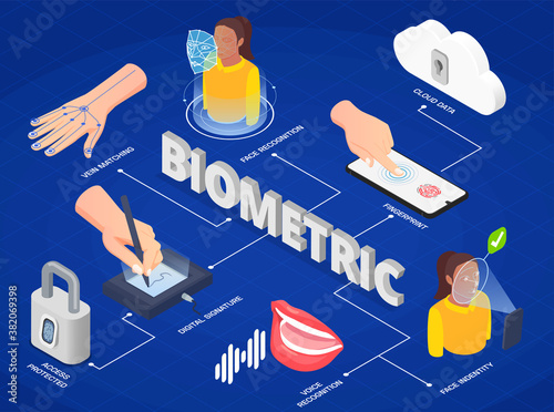 Biometric Authentication Infographics