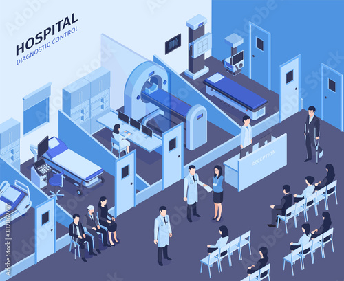 Hospital Isometric Composition 