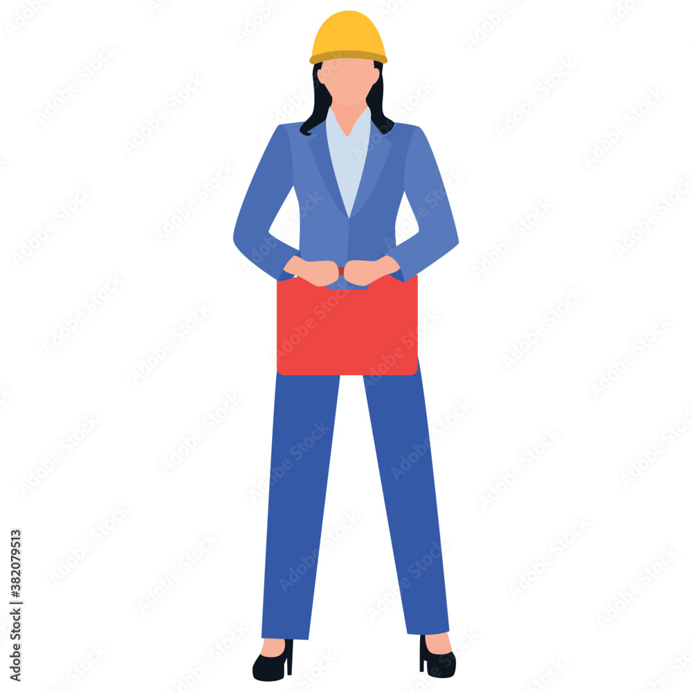 Male standing, male worker flat icon design
Male standing, male worker flat icon design