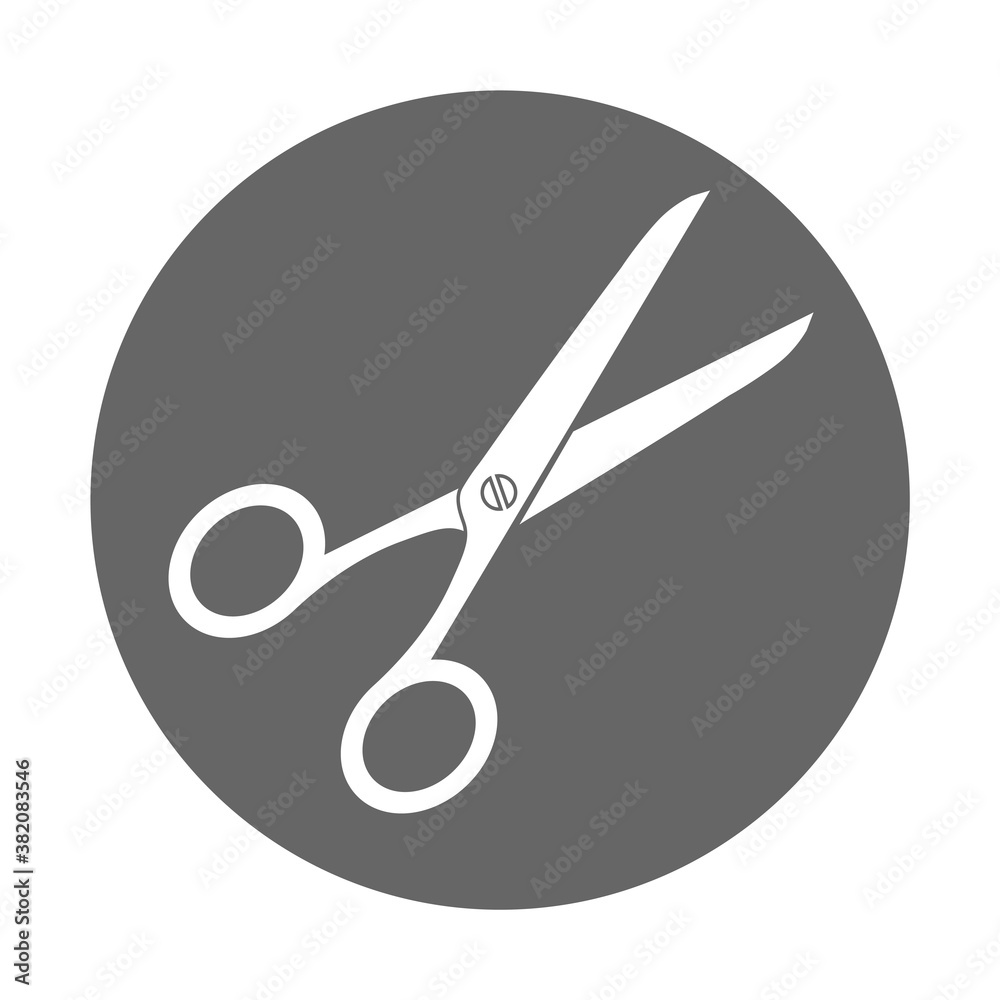 Scissors icon or logo isolated sign symbol illustration for web design Scissors icon or logo isolated sign symbol illustration for web design