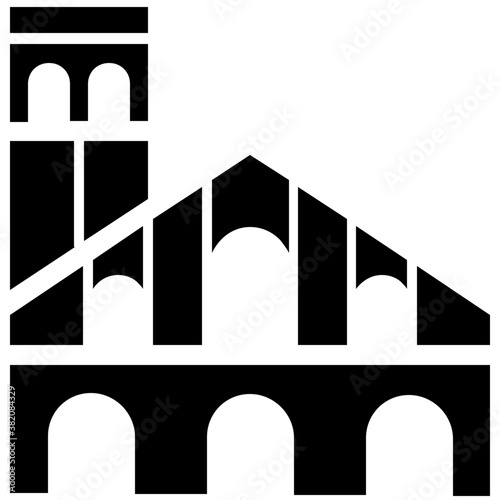 
A sant maria church is a catholic church in italy 

