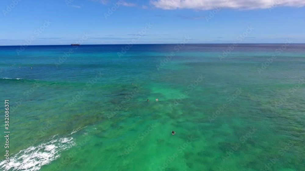 Aerial Honolulu , Oahu, Hawaii Aerial Honolulu , Oahu, Hawaii