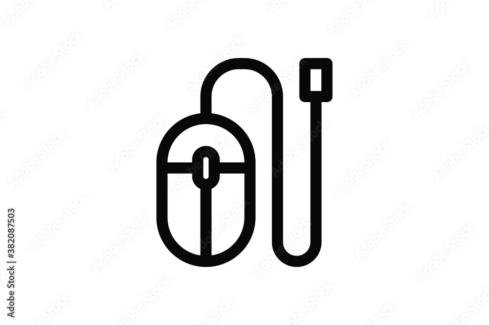 School Outline Icon - Mouse School Outline Icon - Mouse