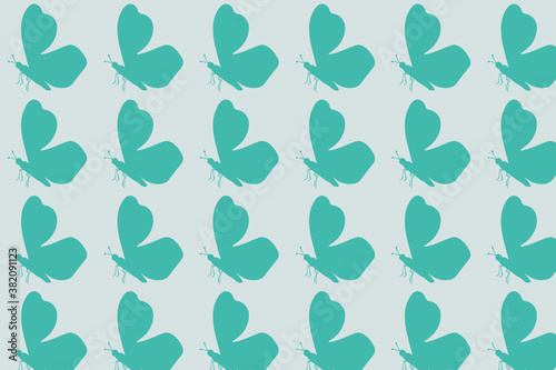 Beautiful butterfly pattern design. Suitable for wallpapers and backgrounds.