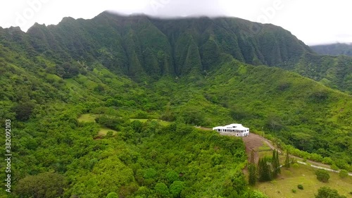 Aerial  Ahuimanu, Oahu, Hawaii photo