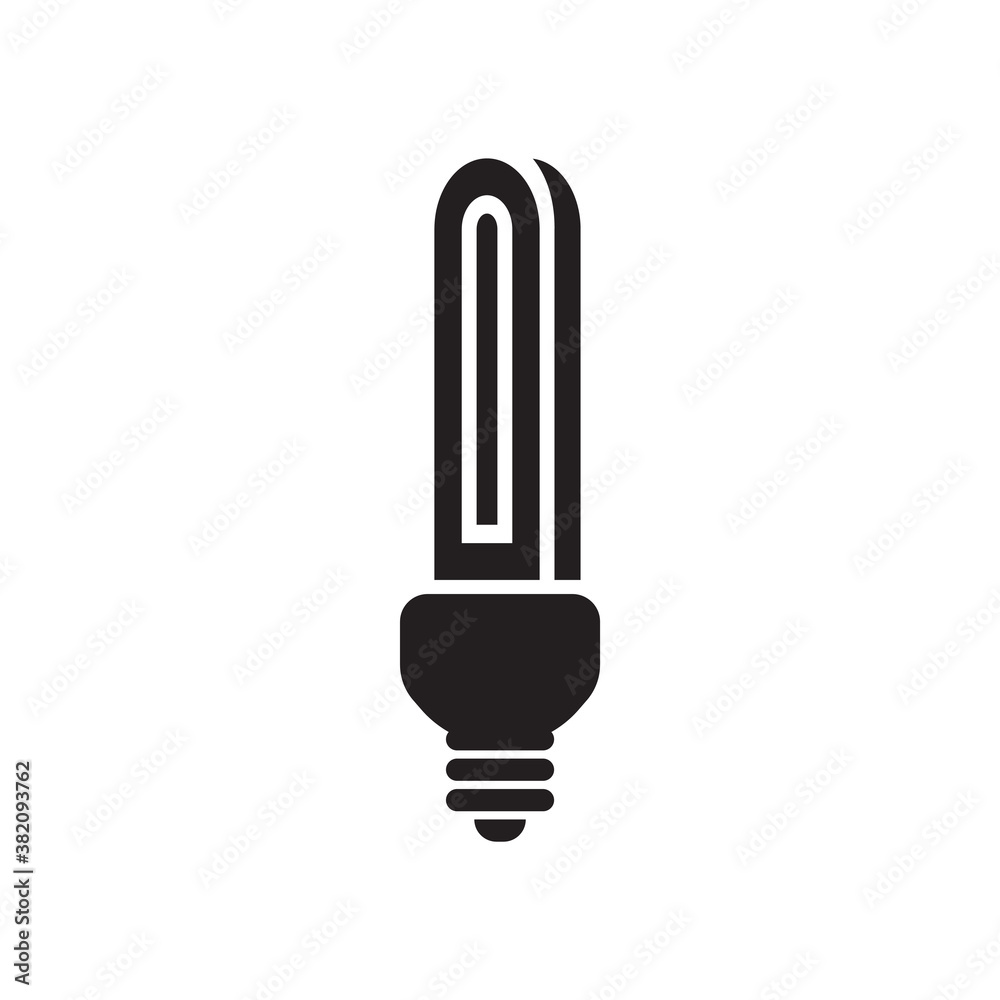 Stick lamp icon design template vector isolated illustration Stick lamp icon design template vector isolated illustration