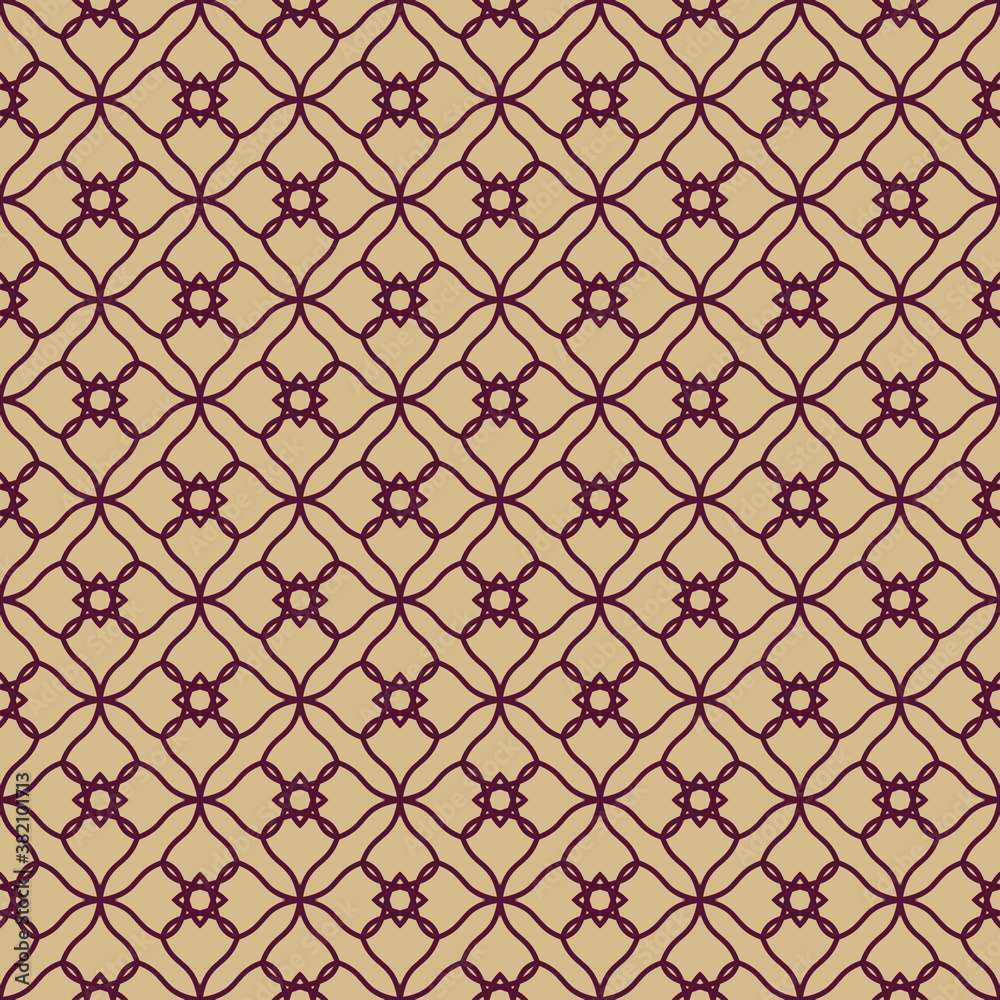 Seamless flower pattern vector background Seamless flower pattern vector background