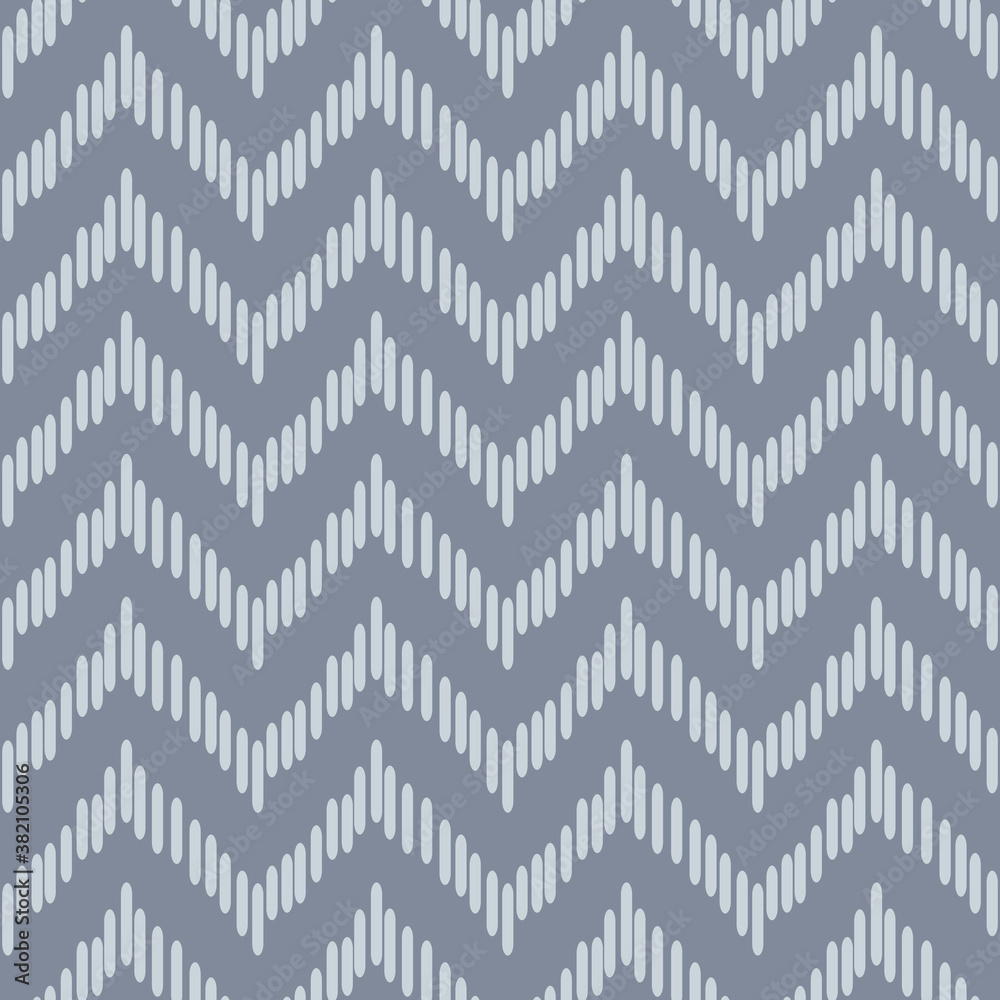 Japanese Zigzag Woven Vector Seamless Pattern