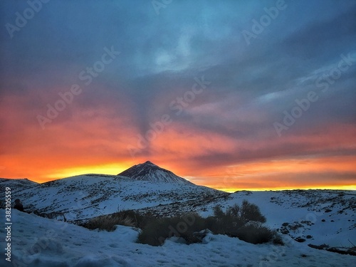 Paisaje Nevado