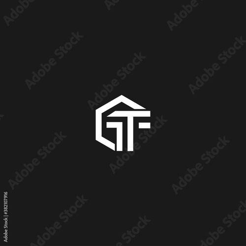 Letter T Abstract logo icon template design Vector illustration