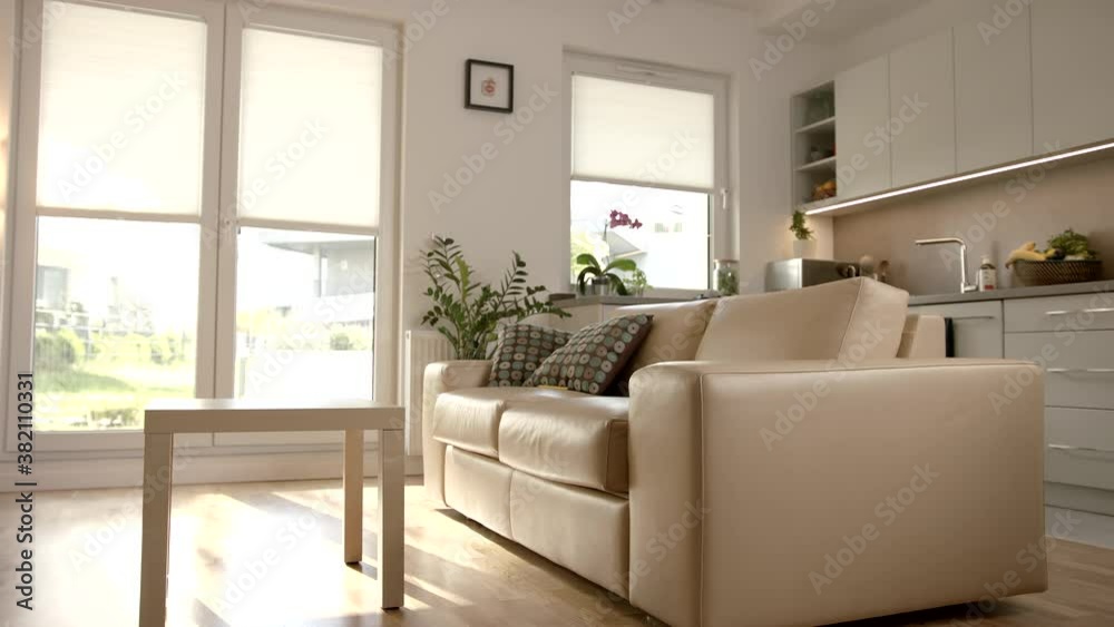 Zoom-Out Shot Of a Open Plan Living Room Zoom-Out Shot Of a Open Plan Living Room