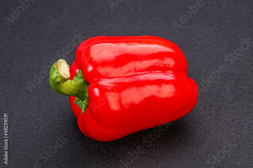 Red Bell Pepper - ripe and fresh