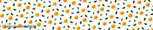 Isolated tangerine citrus collection background with leaves. Tangerines or mandarin orange fruits on white background. mandarine orange background.