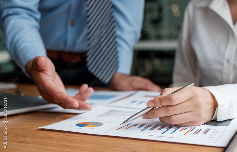 Brainstorming Group of people Working Concept. Business team brainstorming. Marketing plan researching. Paperwork on the table Brainstorming Group of people Working Concept. Business team brainstorming. Marketing plan researching. Paperwork on the table