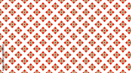 red and white pattern