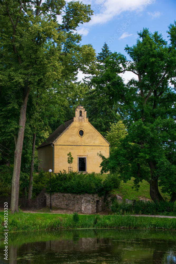 Chapel Cervena Lhota, Czech republic Chapel Cervena Lhota, Czech republic