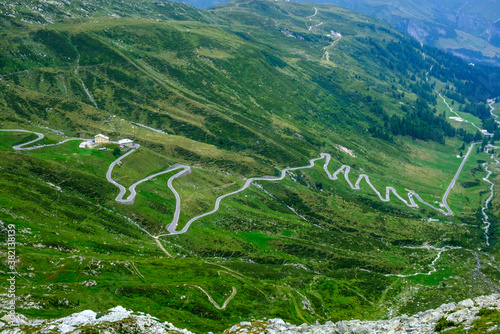 Fototapeta Naklejka Na Ścianę i Meble -  Strada del Passo Spluga