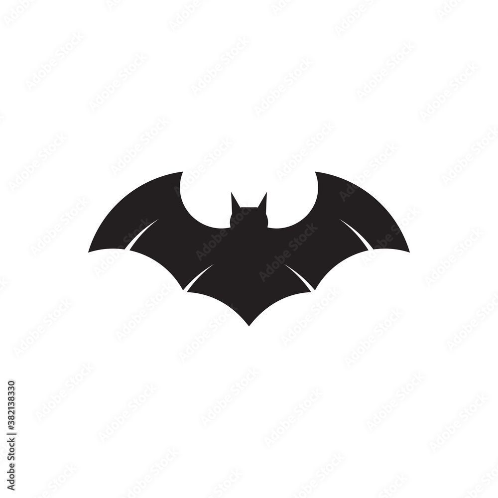 Bat animal logo and symbol design template Bat animal logo and symbol design template
