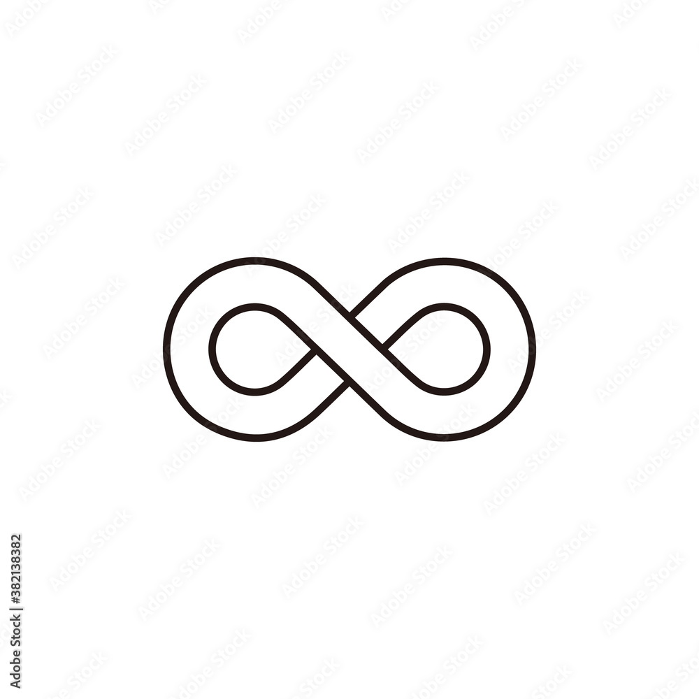 infinite line symbol for your website and app infinite line symbol for your website and app