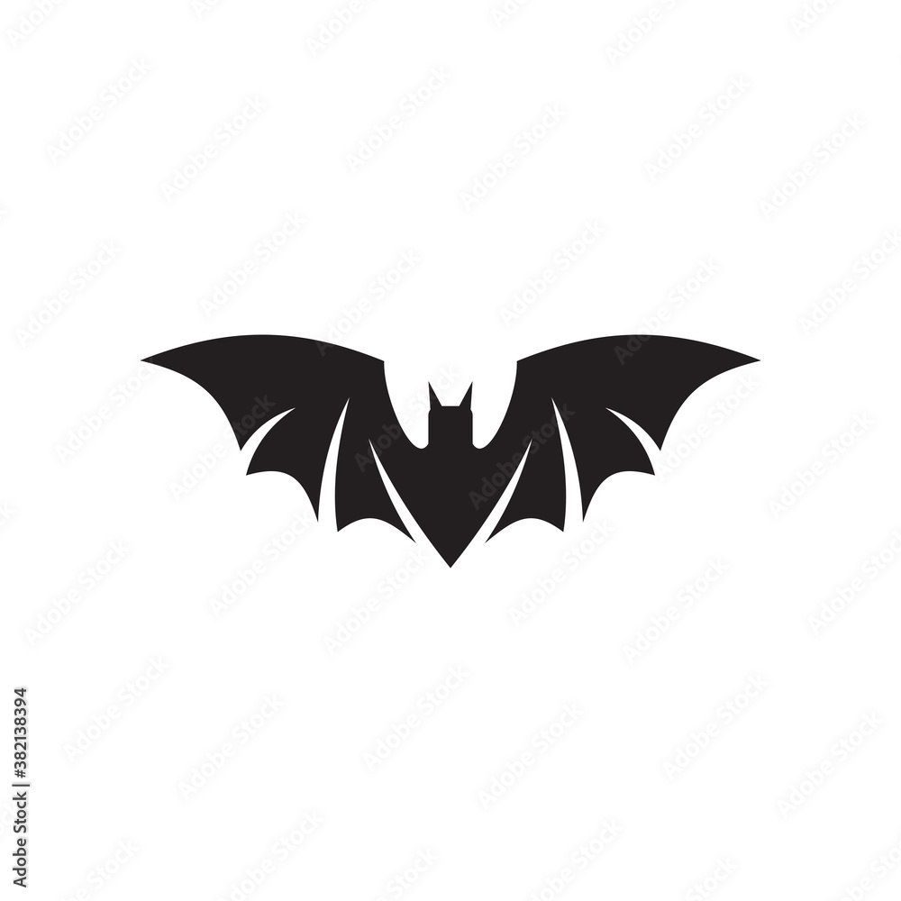 Fototapeta premium Bat animal logo and symbol design template